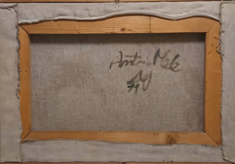 Original Realism Children Painting by Antonio Mele