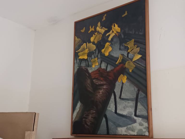 Original Figurative Men Painting by Antonio Mele