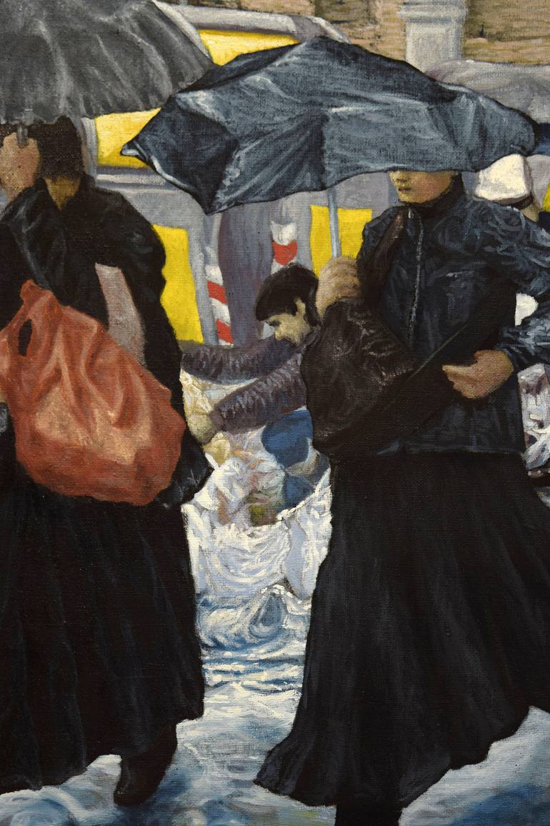 Original Figurative Men Painting by Antonio Mele