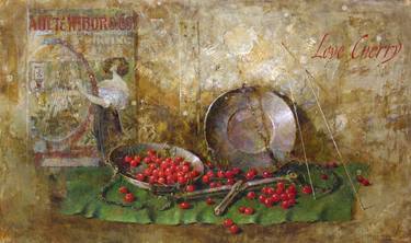 Original Fine Art Food & Drink Paintings by Aurum Art Gallery