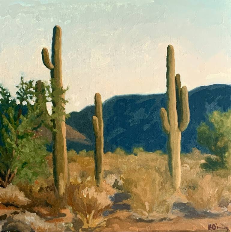 Untitled (Desert Paintings Series) Painting by Kyle O'Malley | Saatchi Art