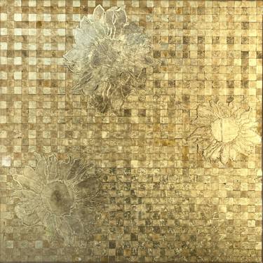 Gold Flower Composition II - Limited Edition of 1 thumb