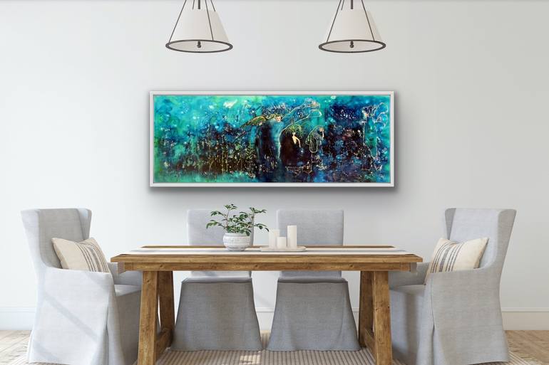 Original Contemporary Fantasy Painting by Anna Skorut