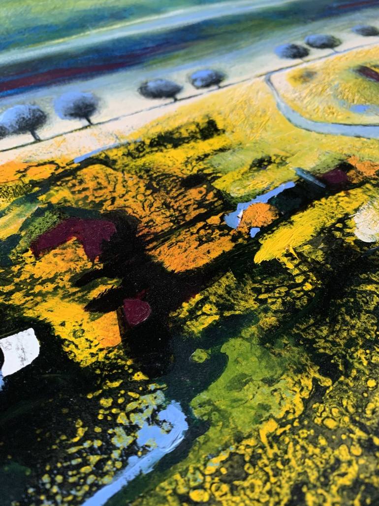 Original Landscape Painting by Anna Skorut