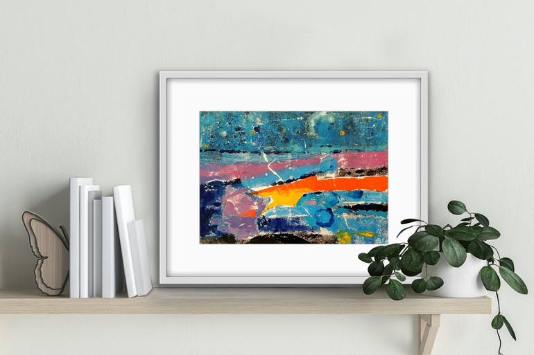 Original Contemporary Abstract Painting by Anna Skorut