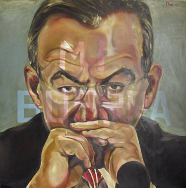 Original Expressionism Political Paintings by Jesus R Flores