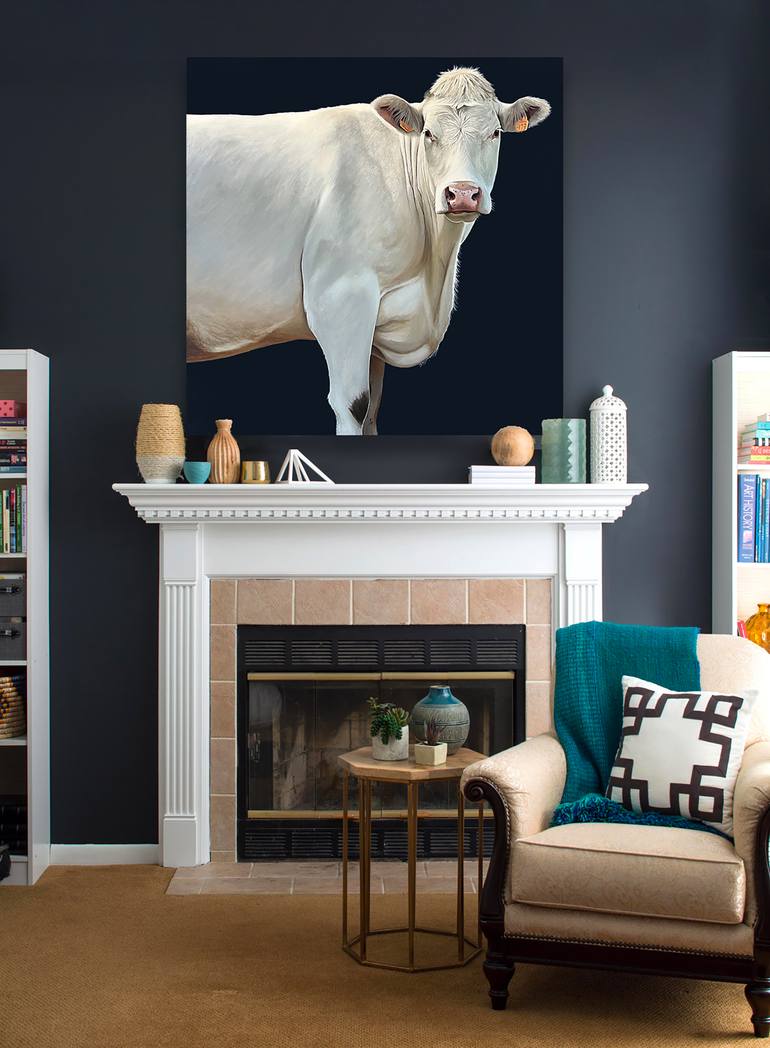 Original Abstract Animal Painting by William Drummond