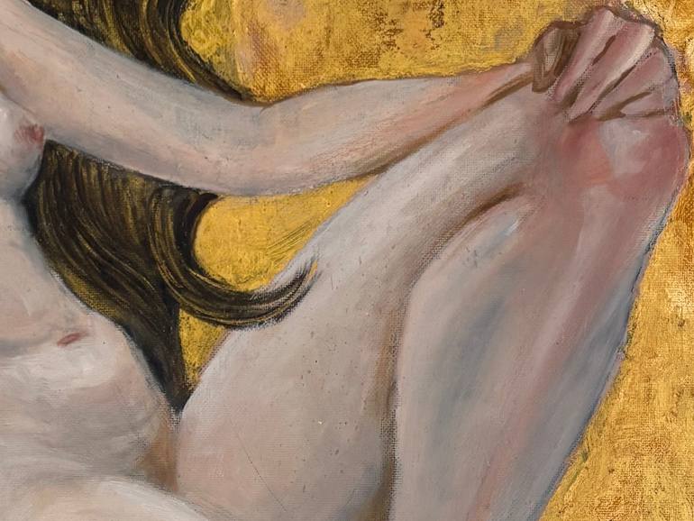 Original Contemporary Nude Painting by Sarvar Xabibullayev