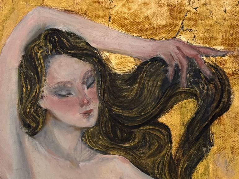 Original Contemporary Nude Painting by Sarvar Xabibullayev