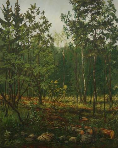 Print of Landscape Paintings by Vladimirs Maksanovs