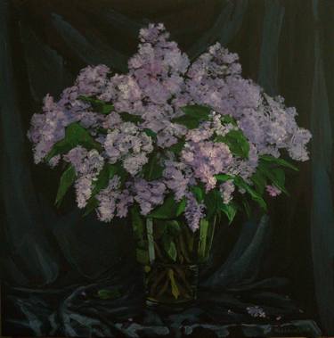 Print of Floral Paintings by Vladimirs Maksanovs