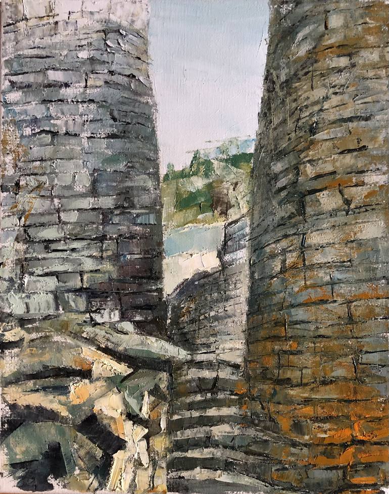 Print of Figurative Architecture Paintings by Russell Honeyman