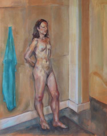 Original Figurative Nude Paintings by Russell Honeyman