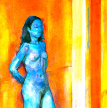 Original Nude Digital by Russell Honeyman