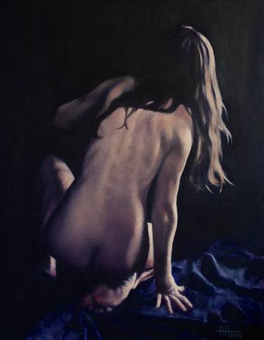 Original Figurative Nude Paintings by Russell Honeyman