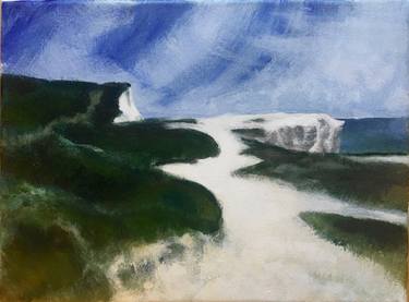 Original Expressionism Seascape Paintings by Russell Honeyman