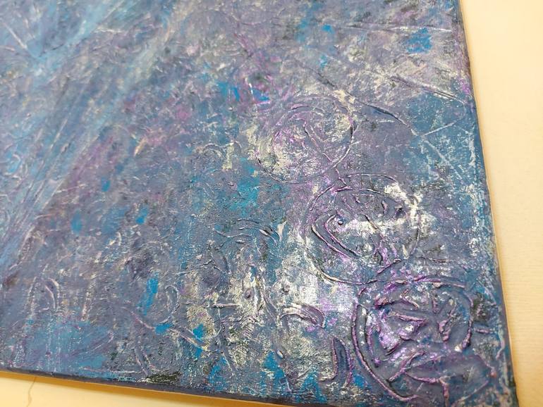 Original Color Field Painting Abstract Painting by Lina Lo