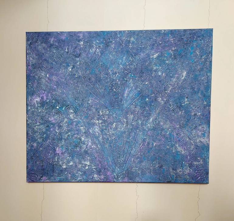 Original Color Field Painting Abstract Painting by Lina Lo