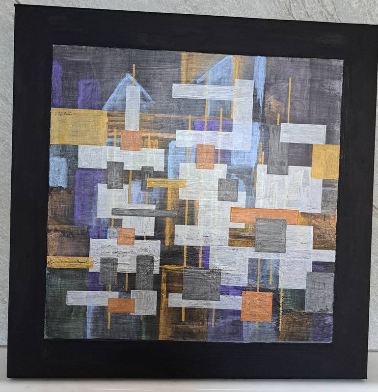 Original Abstract Painting by Martina Suchova