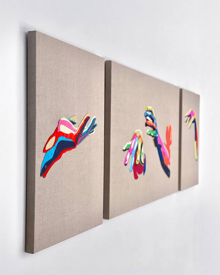 Original Contemporary Body Mixed Media by Konstantin Maloy
