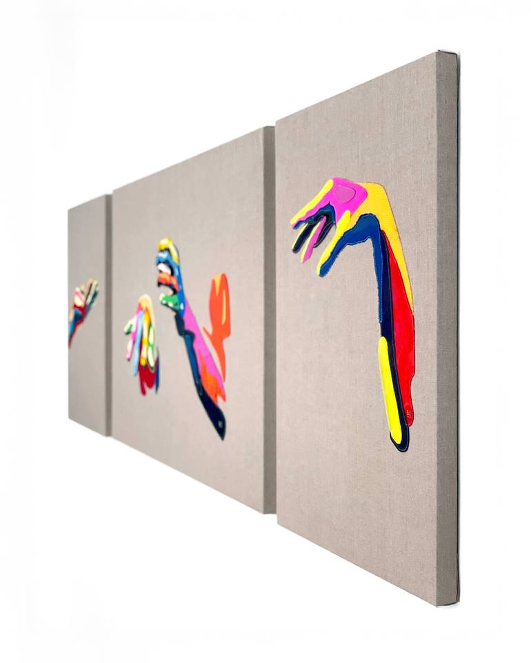 Original Contemporary Body Mixed Media by Konstantin Maloy