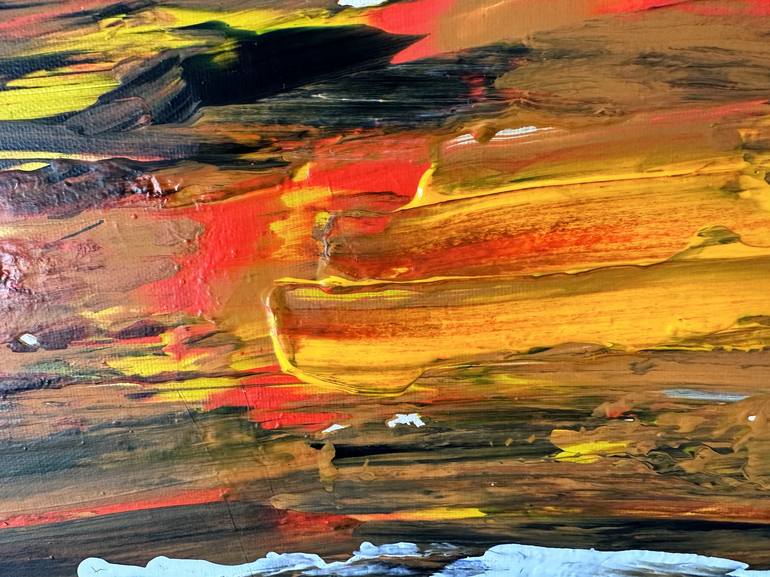 Original Abstract Painting by Maziar Yoush
