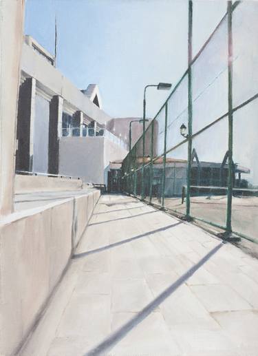 Original Realism Architecture Paintings by lady jude