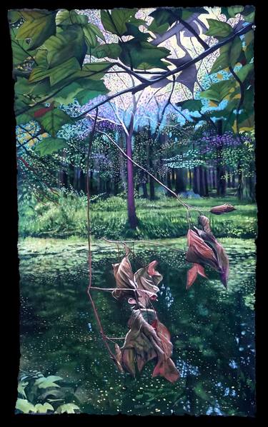 Original Contemporary Landscape Painting by Neal Korn