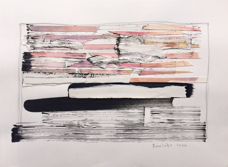 Original  Collage by zoia rozinko