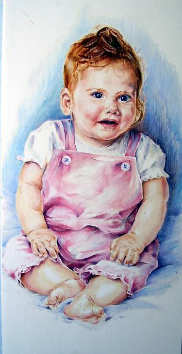 Original Realism Portrait Paintings by Kirsty O'Leary-Leeson