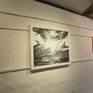 pencil on gesso primed wood, protected by an acrylic lacquer,