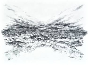 Print of Fine Art Seascape Drawings by Kirsty O'Leary-Leeson