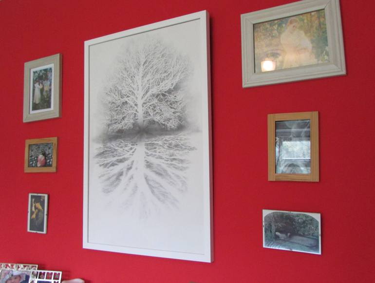 Original Figurative Nature Drawing by Kirsty O'Leary-Leeson