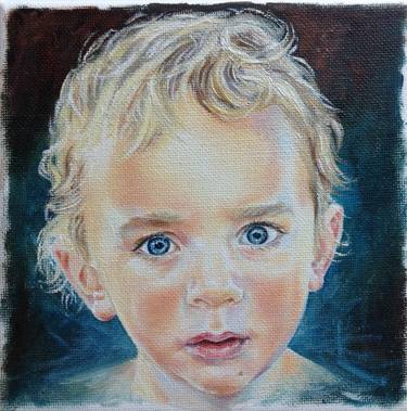 Original Portrait Paintings by Kirsty O'Leary-Leeson