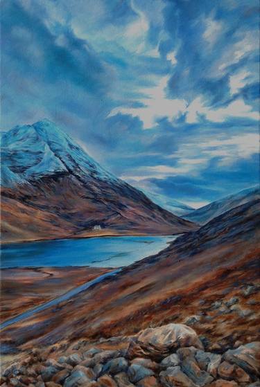 Original Fine Art Landscape Paintings by Kirsty O'Leary-Leeson