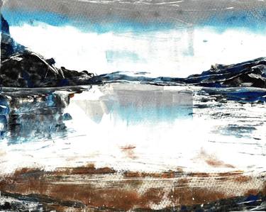 Original Abstract Expressionism Landscape Paintings by Kirsty O'Leary-Leeson