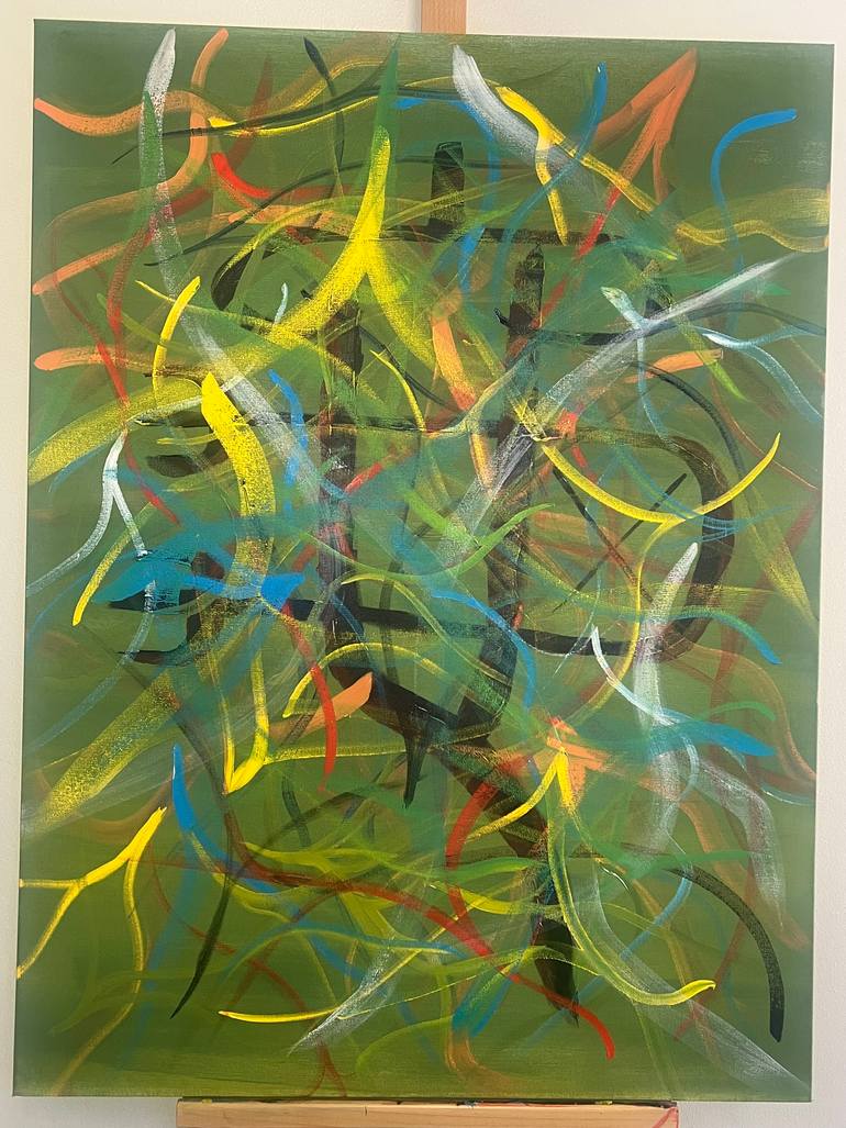 Original  Painting by nelson ngouenet