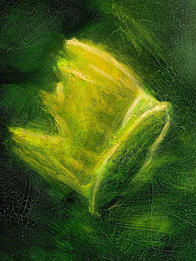 Original Expressionism Time Painting by Borg De Nobel