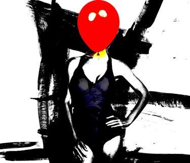 Original Pop Art Women Printmaking by Rob Prince