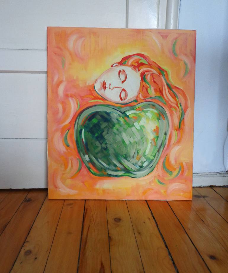 Original Abstract Women Painting by Margarita Doseva