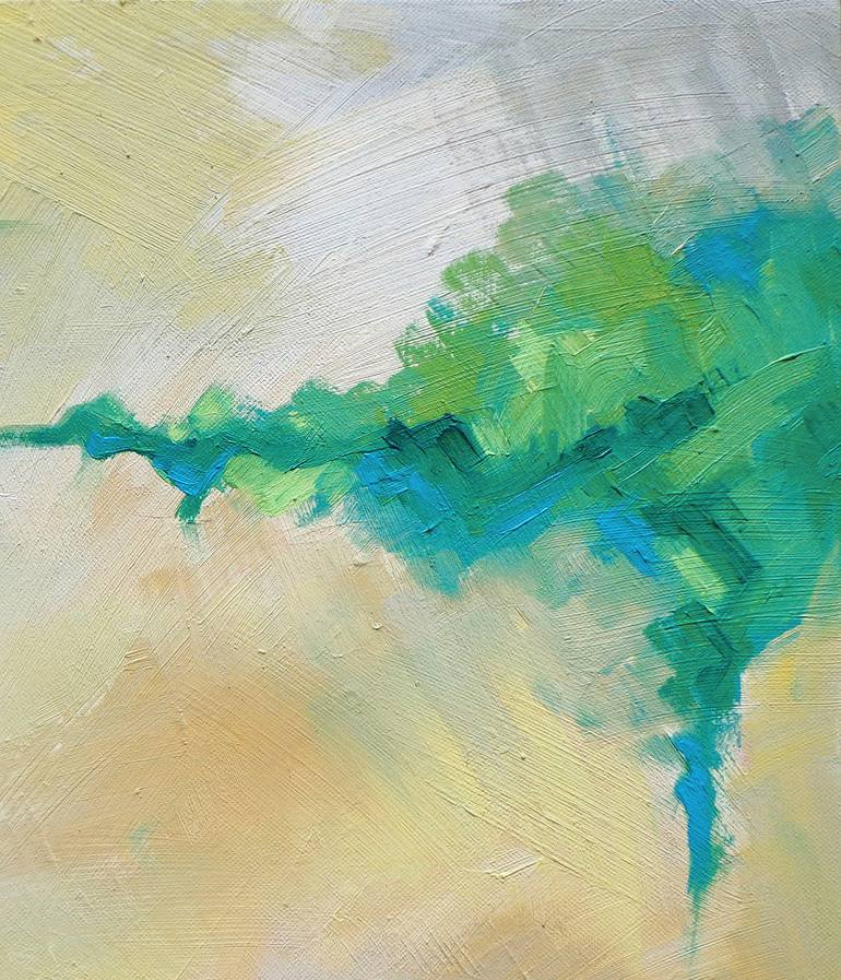 Original Impressionism Abstract Painting by Margarita Doseva