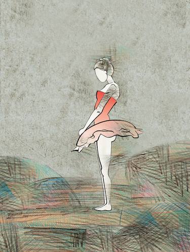 Original Fine Art Abstract Printmaking by Margarita Doseva