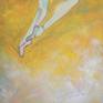 "Motion" original oil on canvas painting
46x38cm / 18x15inches

This pаinting is inspired by the beauty of dance, movement and light.