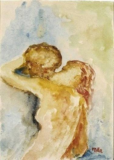 Original Love Painting by milla nuzzoli