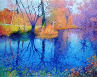 Original Impressionism Landscape Paintings by Richard Mierniczak