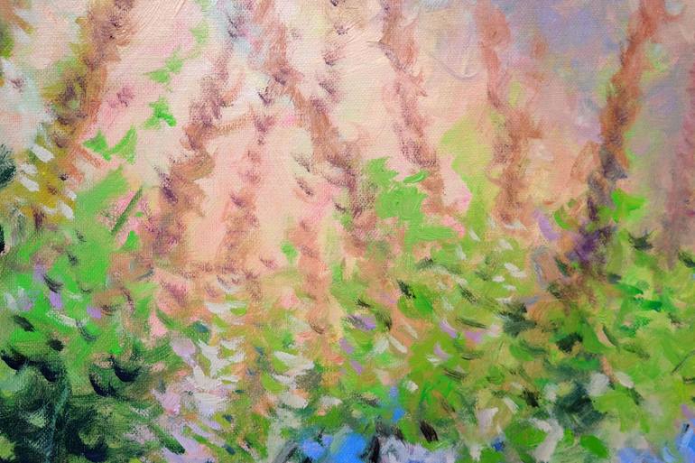 Original Impressionism Floral Painting by Richard Mierniczak