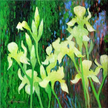 Original Impressionism Floral Paintings by Richard Mierniczak