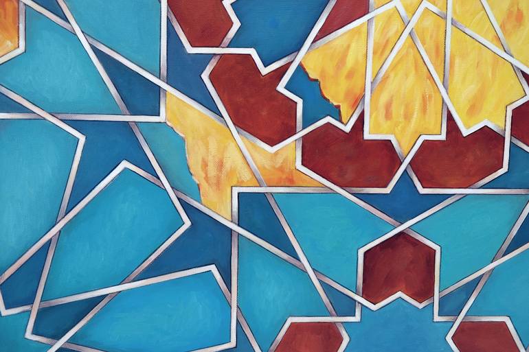 Original Symbolism Religion Painting by Richard Mierniczak