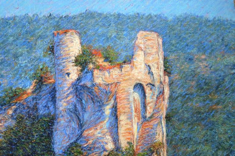 Original Impressionism Landscape Drawing by Richard Mierniczak