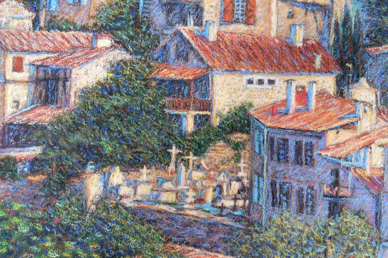 Original Impressionism Landscape Drawing by Richard Mierniczak